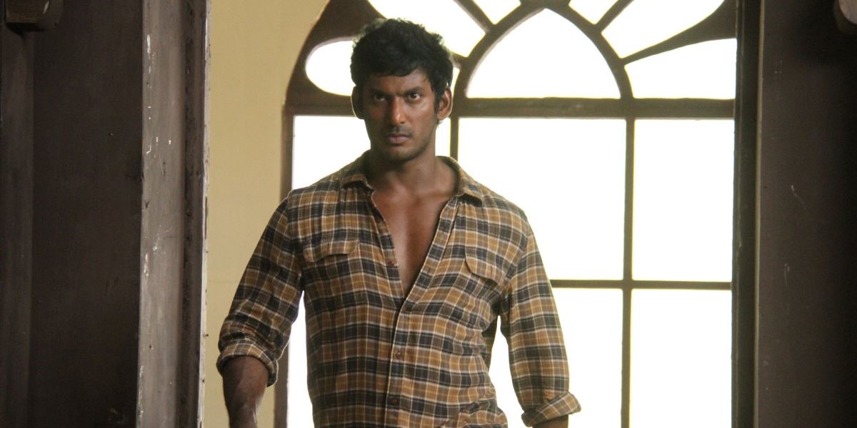 Vishal in Madha Gaja Raja Vishal in Madha Gaja Raja