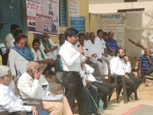 Ismail is a native of the four villages, leading the protest legally