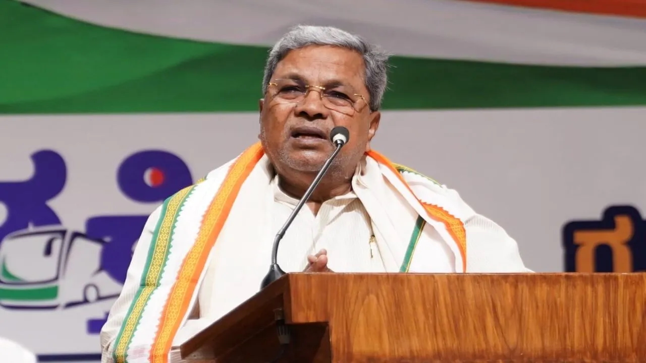 Karnataka Chief Minister Siddaramaiah