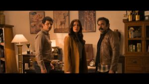 A still from the film Aghathiyaa