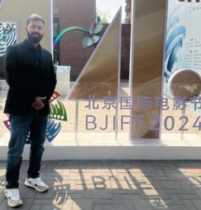 Fazil Razak at Beijing International Film Festival