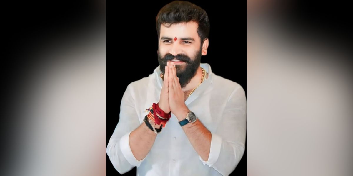 HS Manjunath. Karnataka Youth Congress President