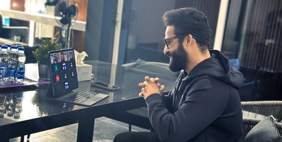 Jr NTR promoting Devara Jr NTR promoting Devara