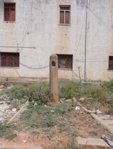 At Taramandalpet, all that remains of the era is a stone pillar over what is believed to be an unmarked grave of a soldier. (Anuradha Prasad)