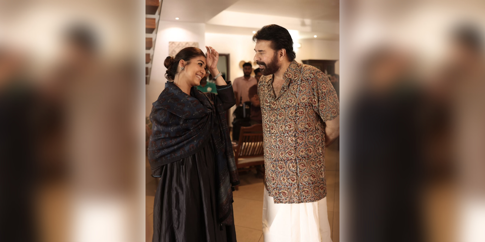 Mammootty and Nayanthara Mammootty and Nayanthara