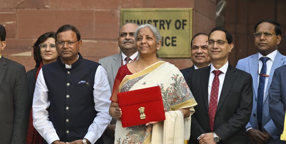 Nirmala Sitharaman ahead of the budget Nirmala Sitharaman ahead of the budget