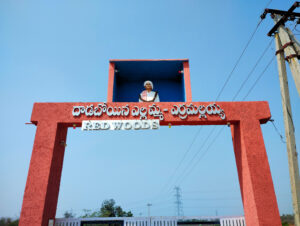 Ranjith installed a bust of his father outside his plantation