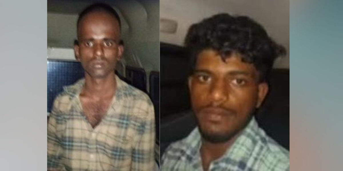 Two among the accused who were arrested for attacking Dalit youngster Ayyasamy.