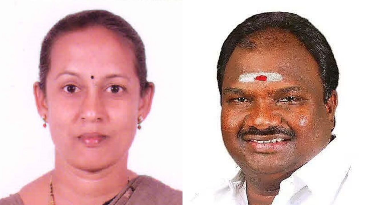 MK Seethalakshmi (NTK) and VC Chandrakumar (DMK) Erode east bypoll 2025: Cash, caste and controversy shape subdued contest