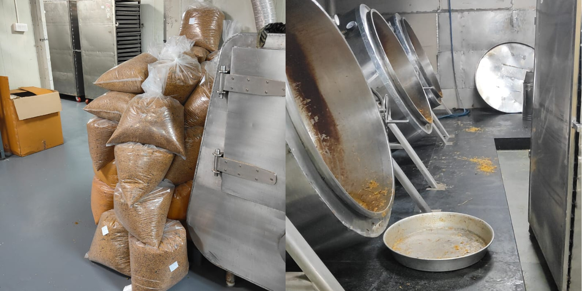 Cockroach infestation, rotten tomatoes found at InstaHot Foods Pvt Ltd – supplier for IndiGo airlines