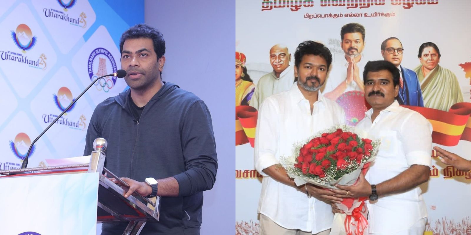 TVK expands leadership team with Aadhav Arjuna, Nirmal Kumar TVK expands leadership team with Aadhav Arjuna, Nirmal Kumar