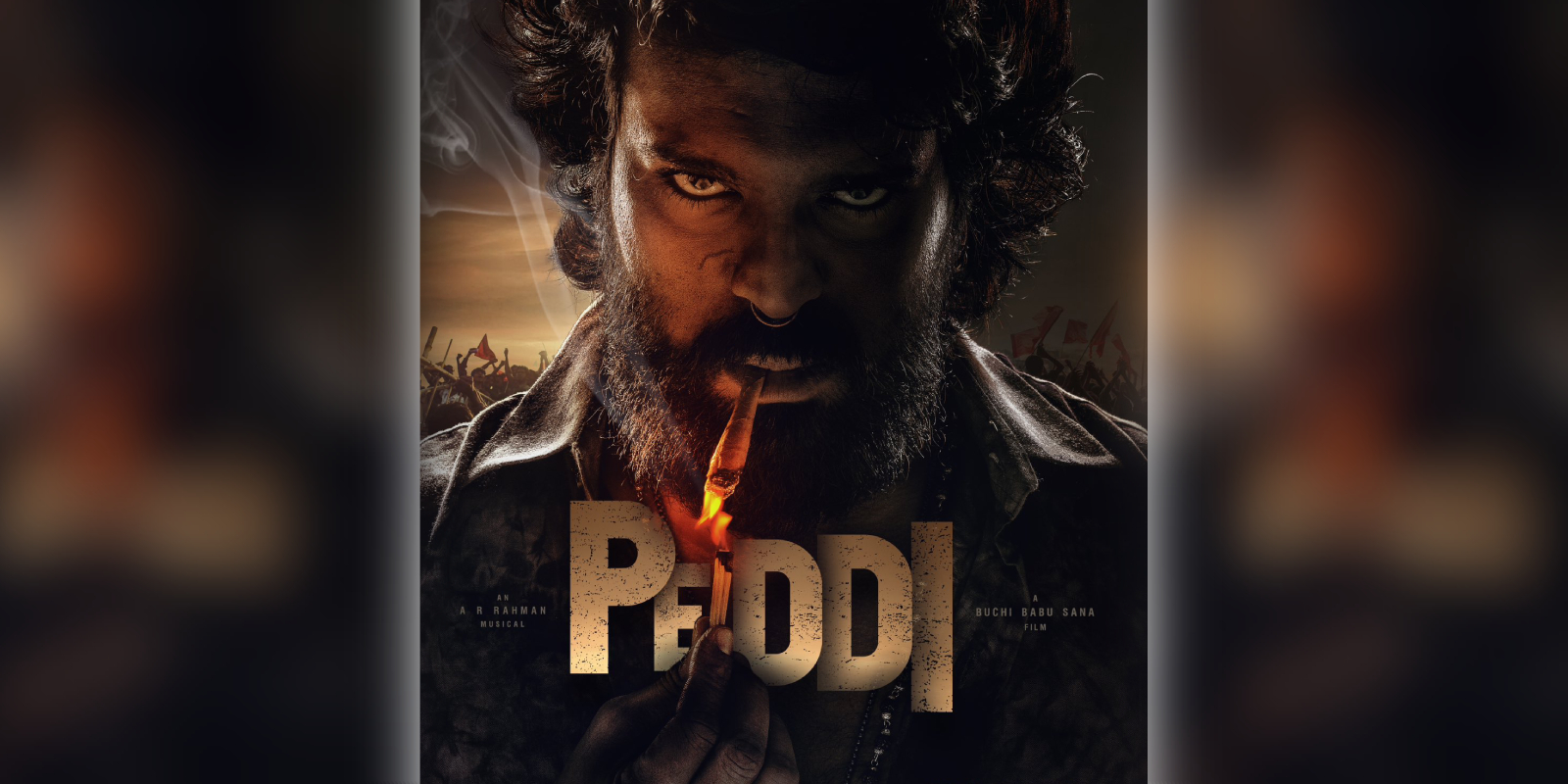A poster of the film Peddi