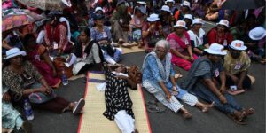 ASHAs protesting in Thiruvananthapuram (X).