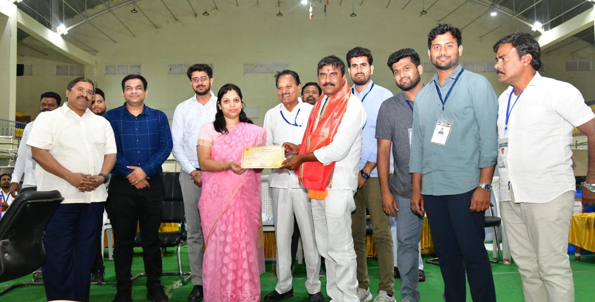 BJP candidate C Anji Reddy wins the Karimnagar-Nizamabad-Medak-Adilabad graduates’ constituency BJP candidate C Anji Reddy wins the Karimnagar-Nizamabad-Medak-Adilabad graduates' constituency