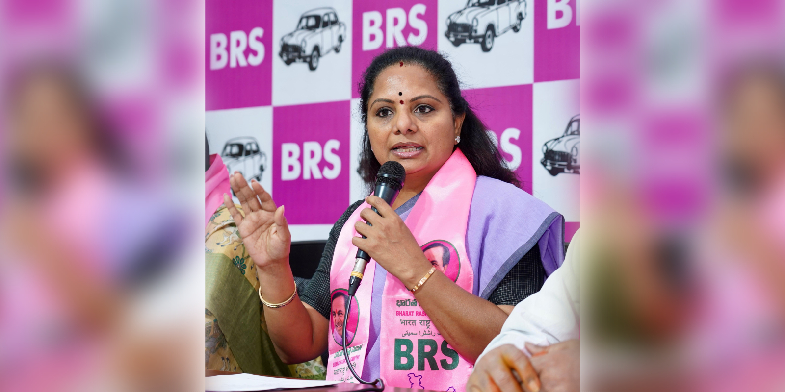BRS MLC K Kavitha