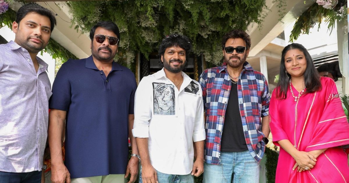 Chiranjeevi—Anil Ravipudi's film goes on floors