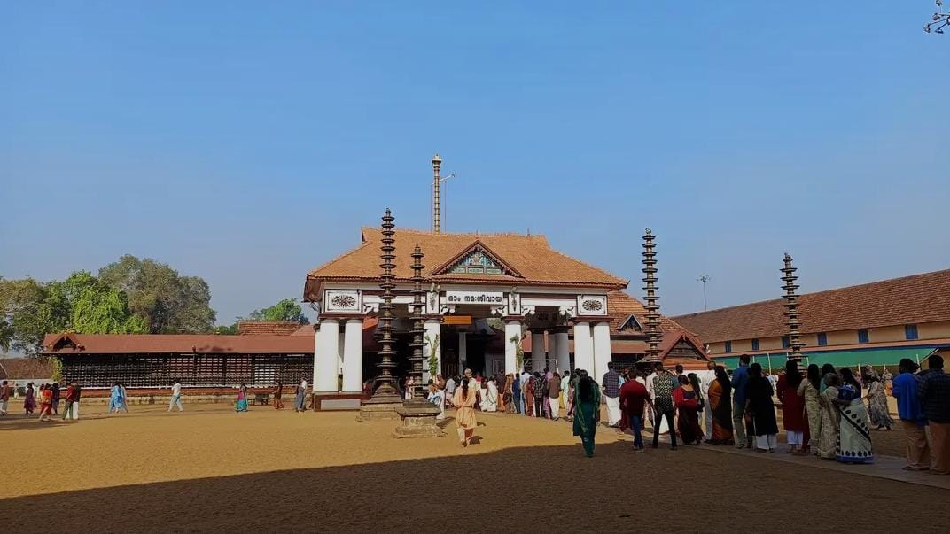 MahadevaTemple-Vaikom The 12-day-long ritualistic art and song performance, is held once every 12 years to appease Goddess Bhadrakali.