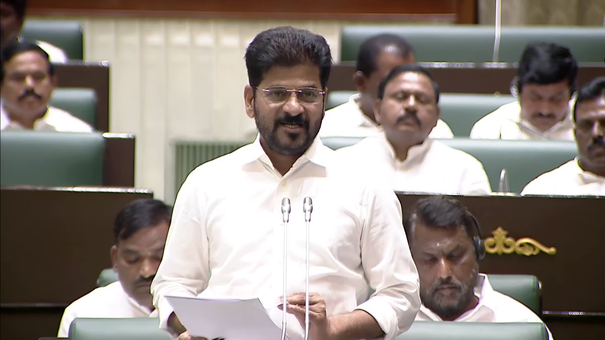 Revanth Reddy in Telangana Assembly