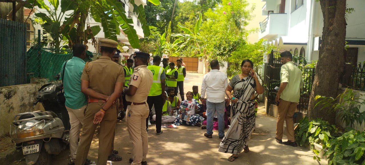 Savukku Sankar said the mob barged into his house around 9:30 am on Monday, 24 March.