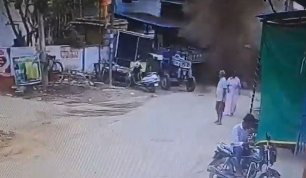 Man dies due to an explosion at a garbage dump