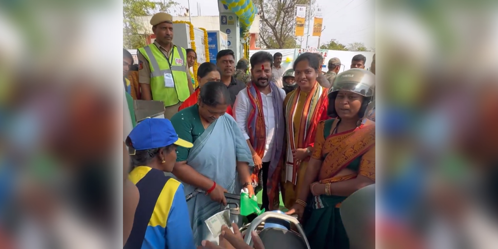 Telangana’s first women-run petrol pump in Narayanpet Telangana’s first women-run petrol pump in Narayanpet