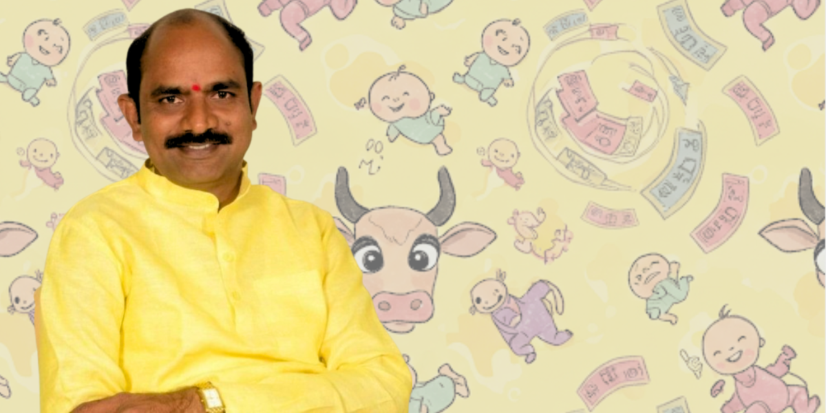 Vizianagaram MP is promising financial incentives for third-born babies Cash or Cattle? Vizianagaram MP Appalanaidu wants to incentivize population growth