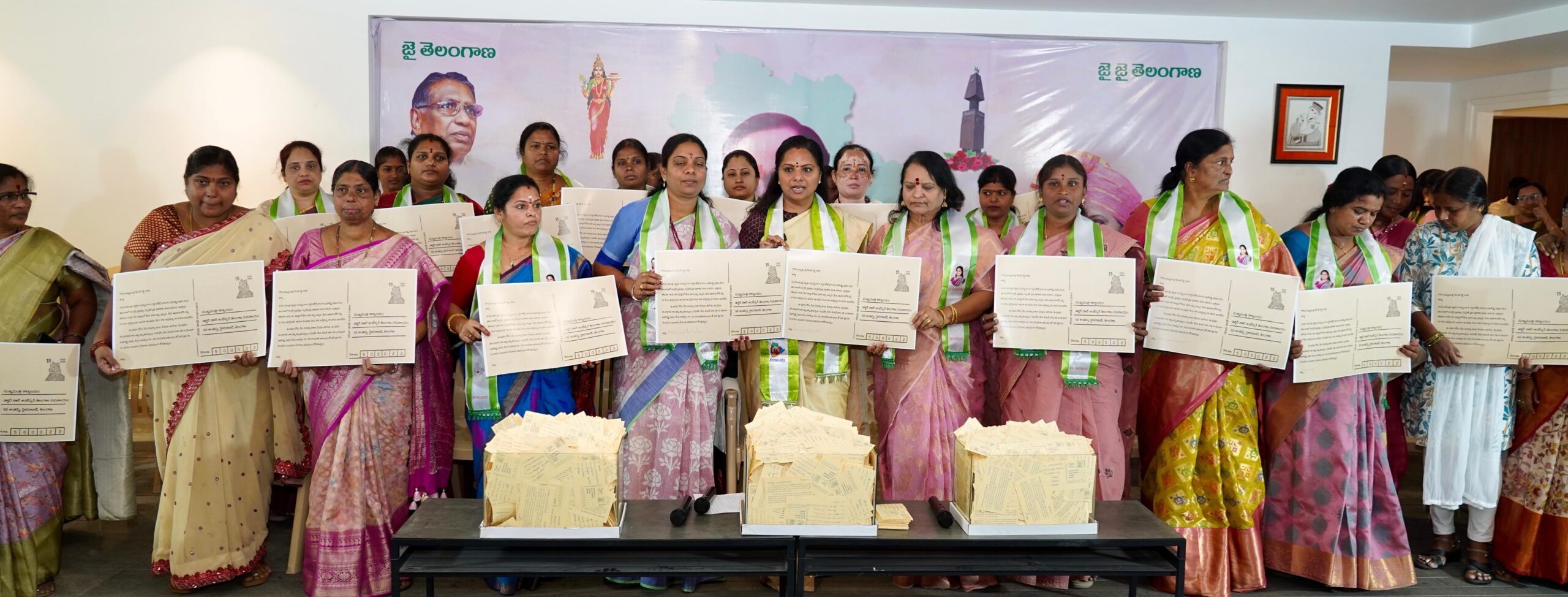 Kalvakuntla Kavitha slams Congress government for failing to fulfill women's promises