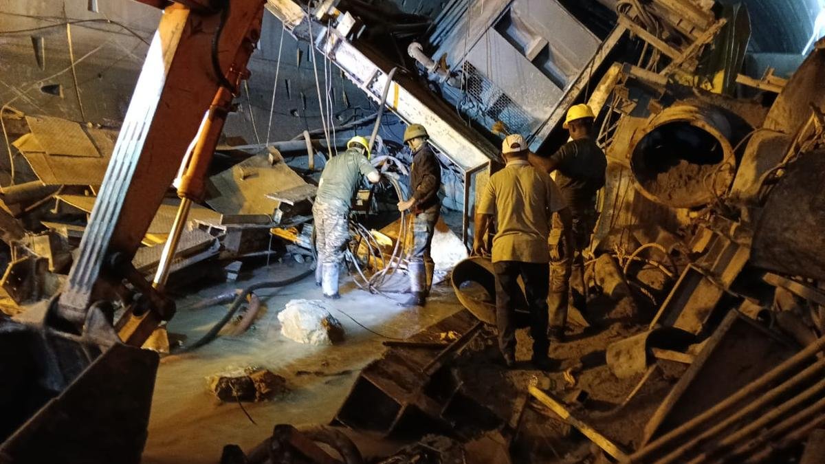 SLBC tunnel collapse SLBC tunnel collapse