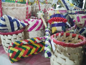 The Palmyra leaves crafts of Mudvin