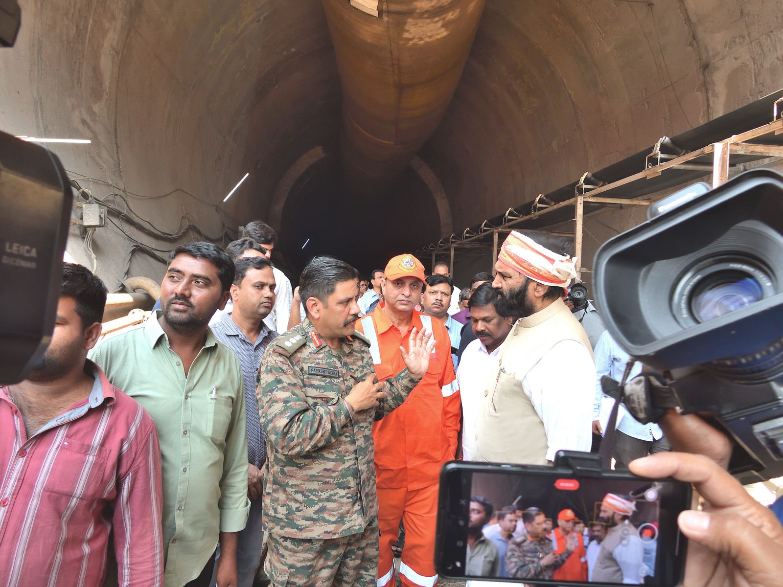 Rescue teams make progress in SLBC Tunnel, search for trapped workers continues