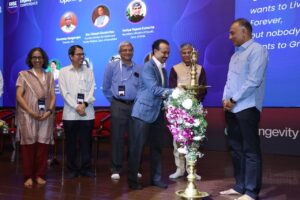 Health Minister at Longevity India Conference