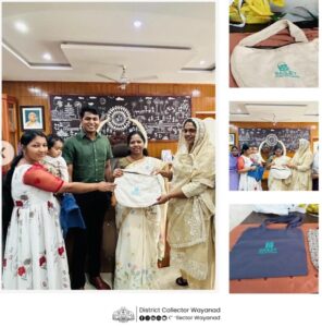 A post shared by Wayanad District Collector Meghasree D R on Bailey Bag