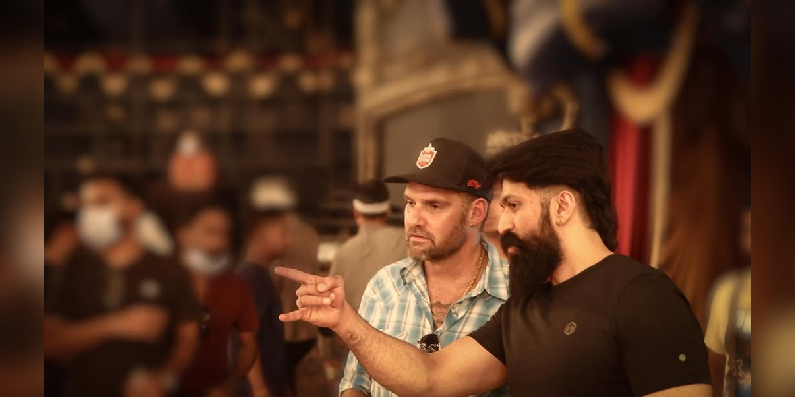 Yash with JJ Perry Yash with JJ Perry