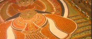 Vadakkupurathu Pattu is a 12-day duodecennial Kalamezhuthu Pattu (ritualistic art and song) event held in the Malayalam month of Meenam