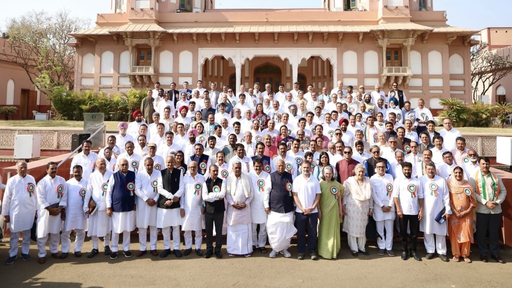 CWC meet2 ‘Emulates the cruel British’: Congress accuses BJP of violent ideology, pledges return to ‘Nyaypath’