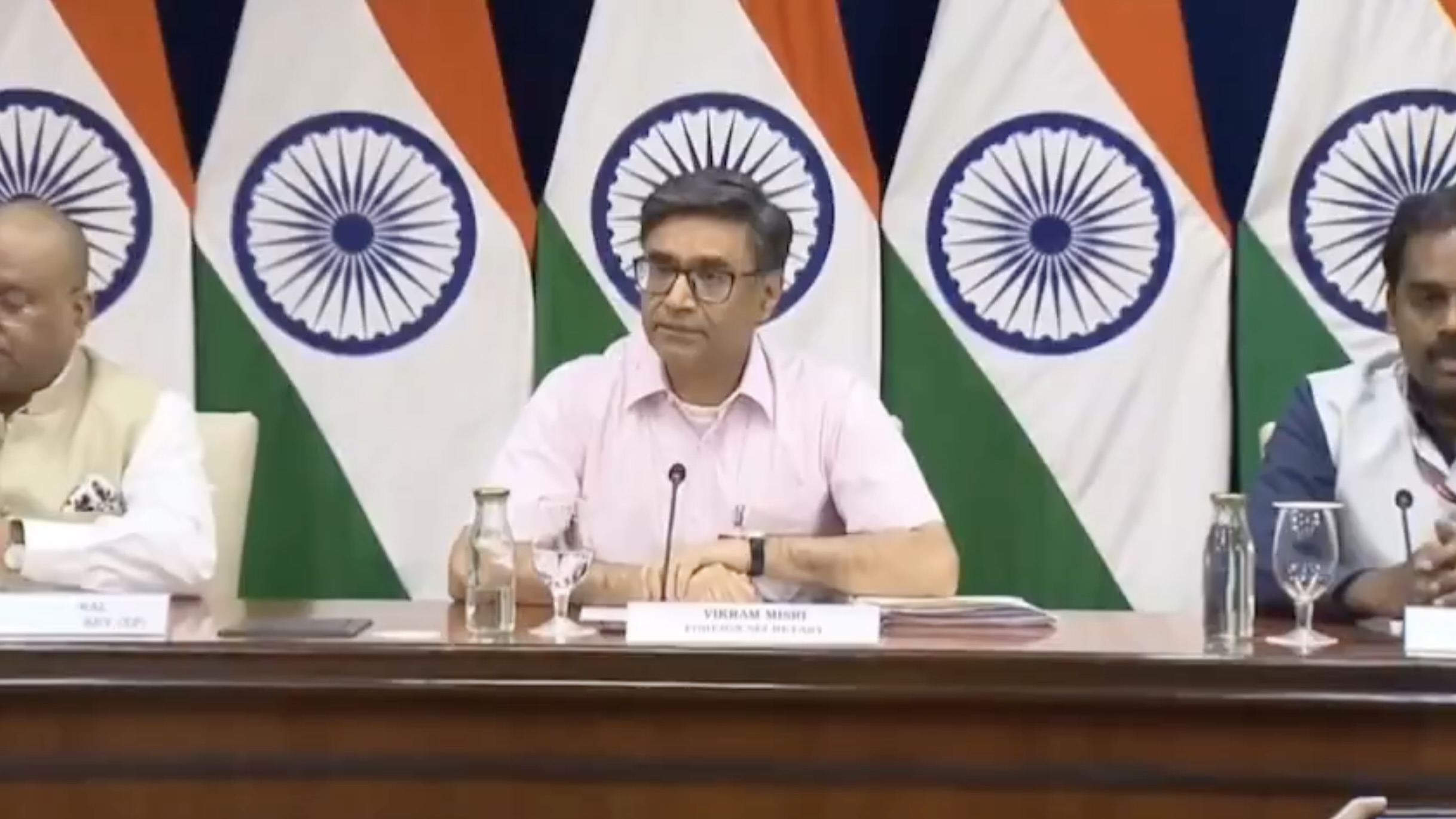 Foreign Secretary of India Vikram Misri India halts Indus Waters Treaty, cancels visas in diplomatic blitz against Pakistan in response to Pahalgam attack