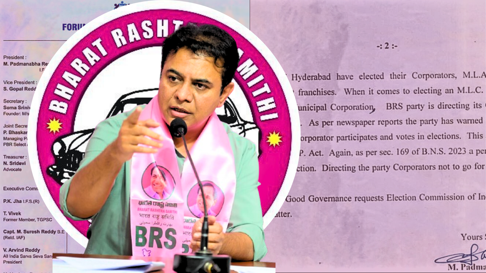 BRS catches flak for asking GHMC Corporators to abstain from voting in MLC elections
