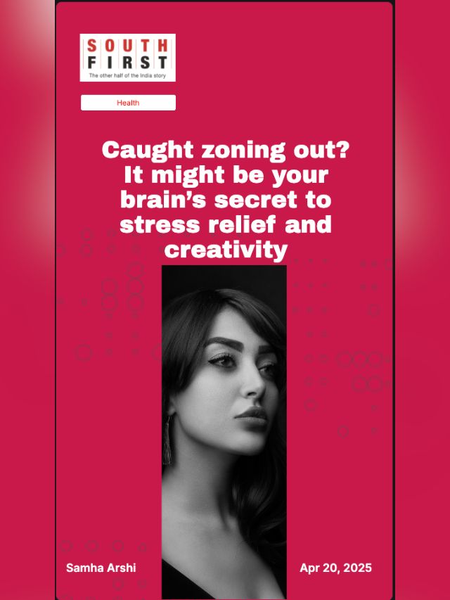 Caught zoning out? It might be your brain’s secret to stress relief and creativity