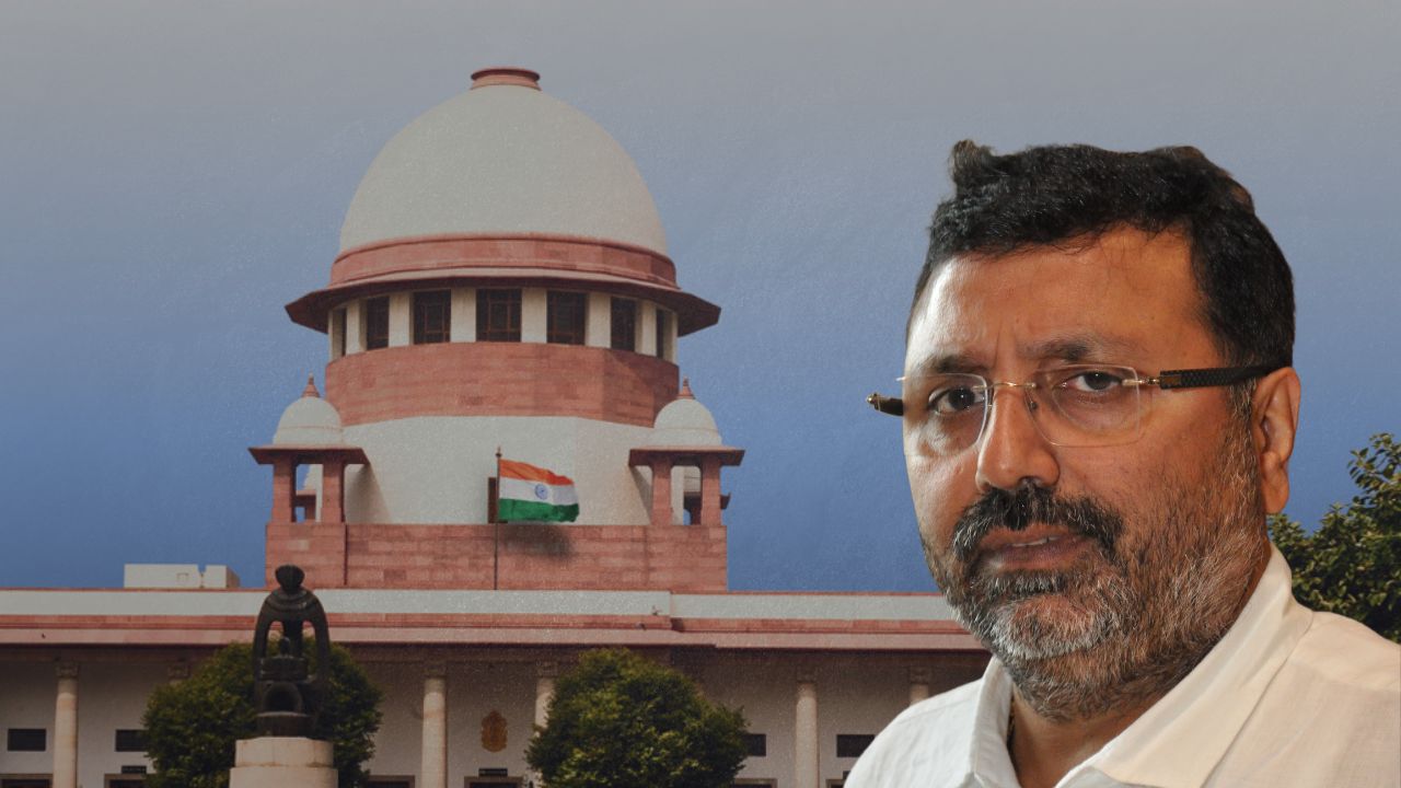 ‘SC is going beyond limits’: Contempt action sought against BJP MP Nishikant Dubey