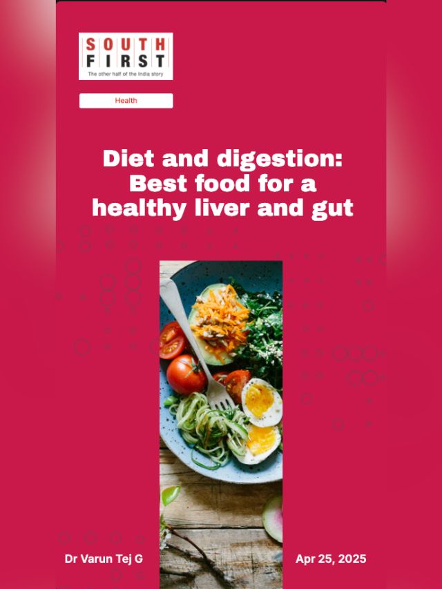 Diet and digestion: Best food for a healthy liver and gut