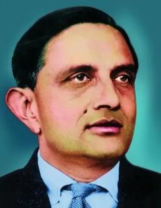 Vikram Sarabhai.