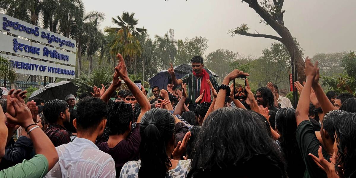 11 FIRs over HCU row: 56 students named, 2 in custody; 4 cases against BRS leader, 1 against media platform