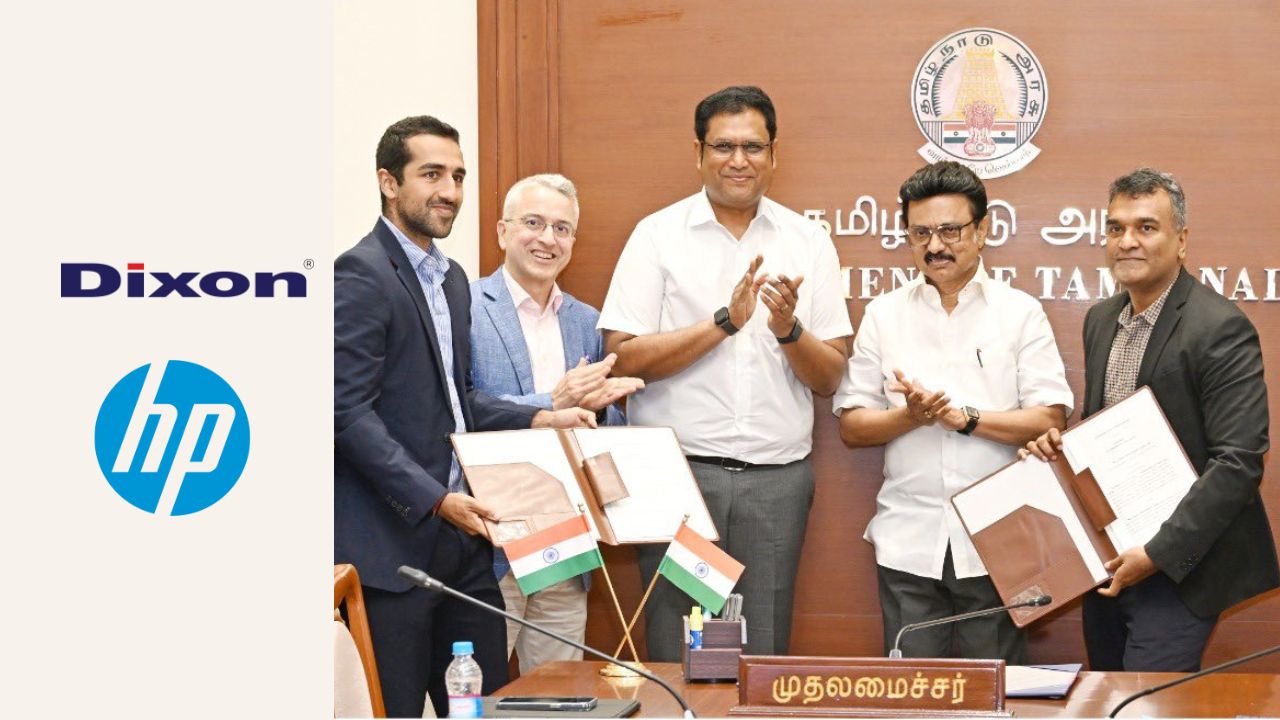 Tamil Nadu inks MoU with Dixon to build HP laptop factory near Chennai