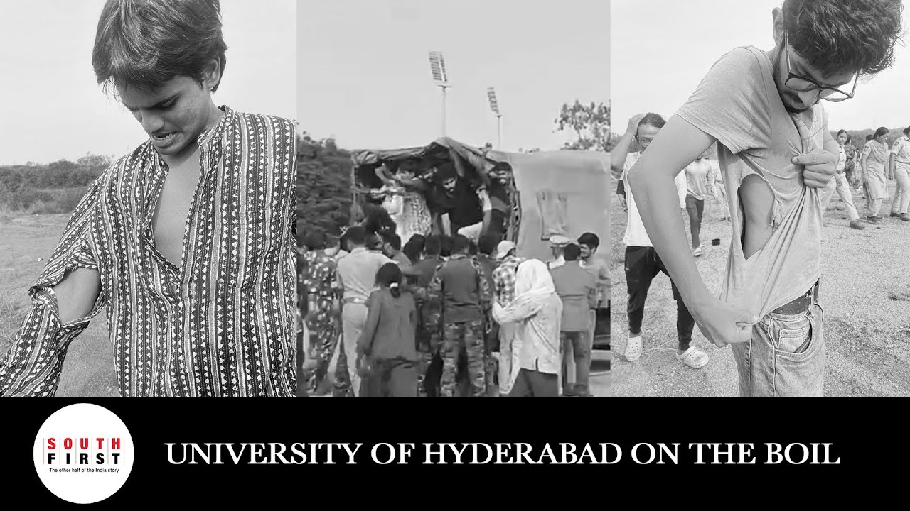 Journalist detained Hyderabad