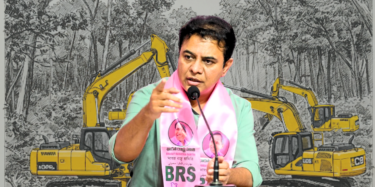 KTR pens open letter to protect Kancha Gachibowli and HCU KTR pens open letter to protect Kancha Gachibowli and HCU