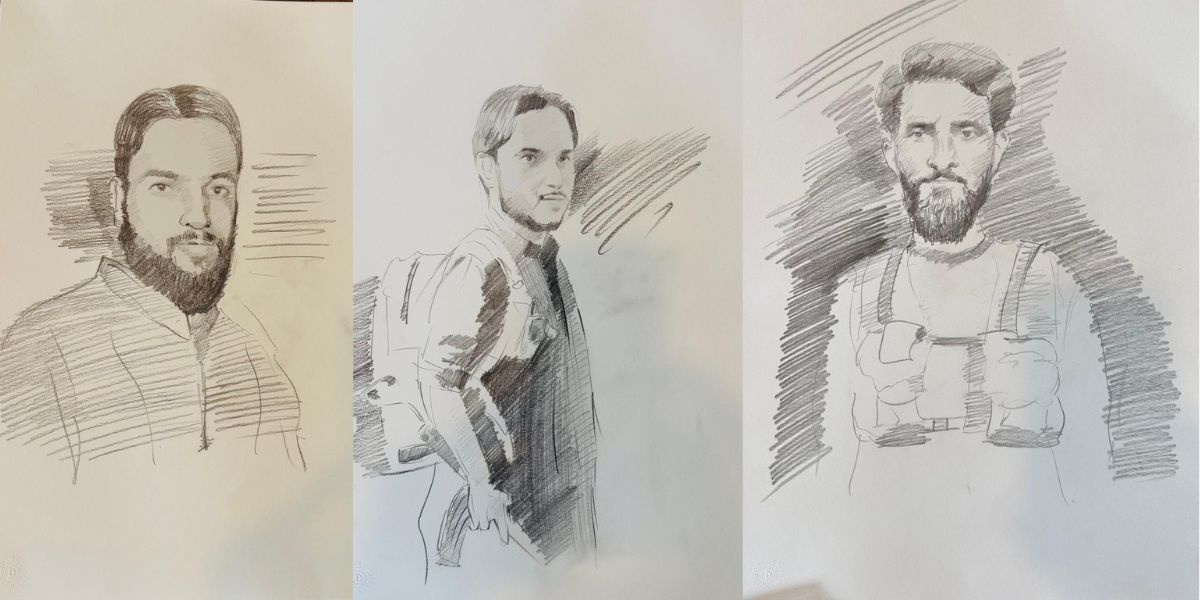 The suspects in the Pahalgam terror attack.