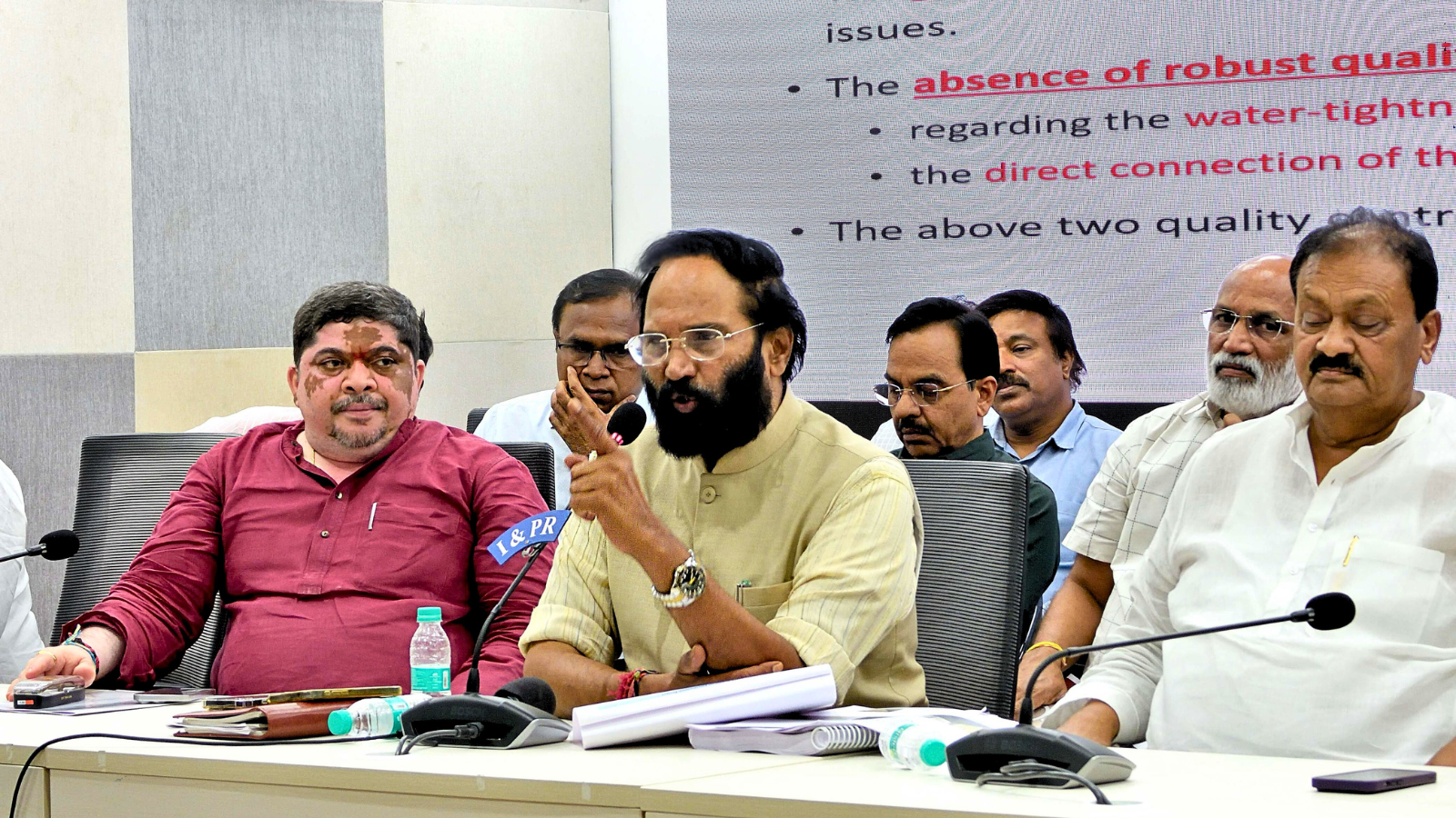 Uttam Kumar Reddy on the Medigadda Barrage NDSA report