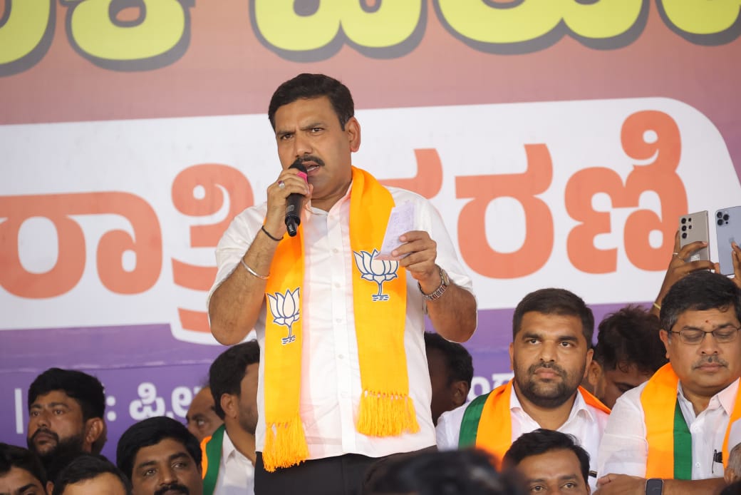 Vijayendra The BJP urged Chief Minister Siddaramaiah to move out of Bengaluru and see first hand the sufferings of the people. (Supplied)