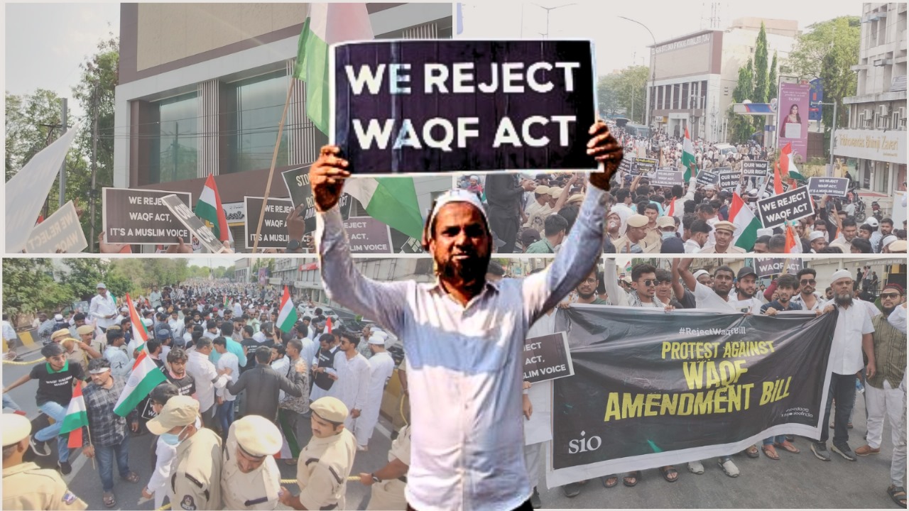 ‘Waqf Bachai March’ storms Hyderabad: Protesters rally against Waqf Amendment Bill ‘Waqf Bachai March’ storms Hyderabad: Protesters rally against Waqf Amendment Bill