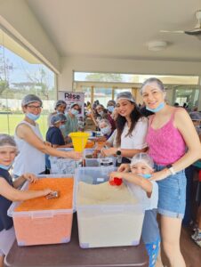Packing of meals along with 49 enthusiastic volunteers